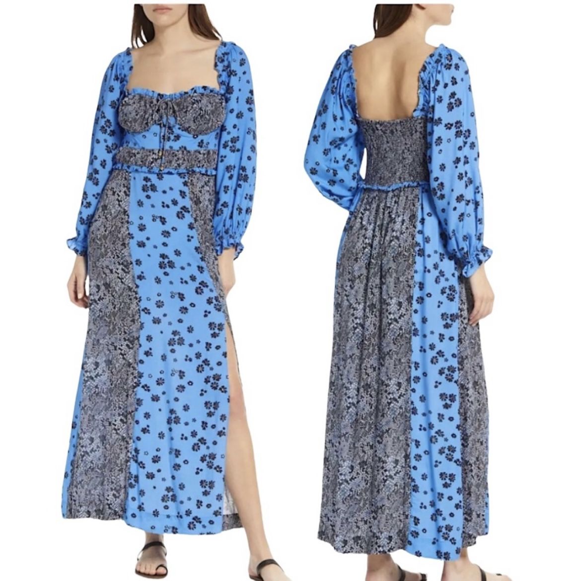 knee length dresses for ladies Anja Lorena Maxi Dress – Tigerlily main image 1