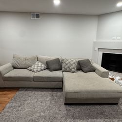 Large sofa From living spaces