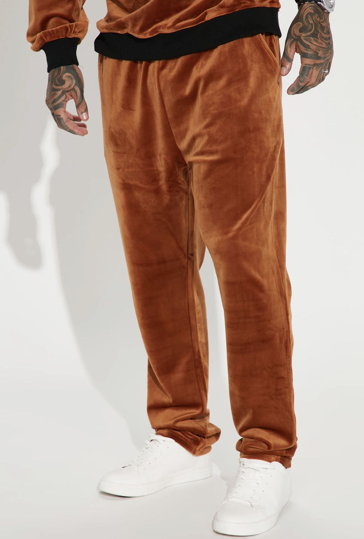 Mens Velour Sweat Pants