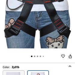 2 Adjustable Climbing Harnesses