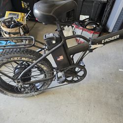 E-PIONEER FAT TIRE ELECTRIC MOUNTAIN BIKE