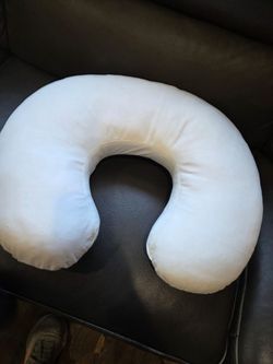 Poppy pillow with zippered protective cover
