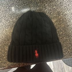 POLO RALPH LAUREN Black Beanie