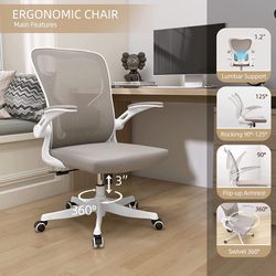 SICHY AGE Ergonomic Office Chair Home Desk Office Chair with Flip