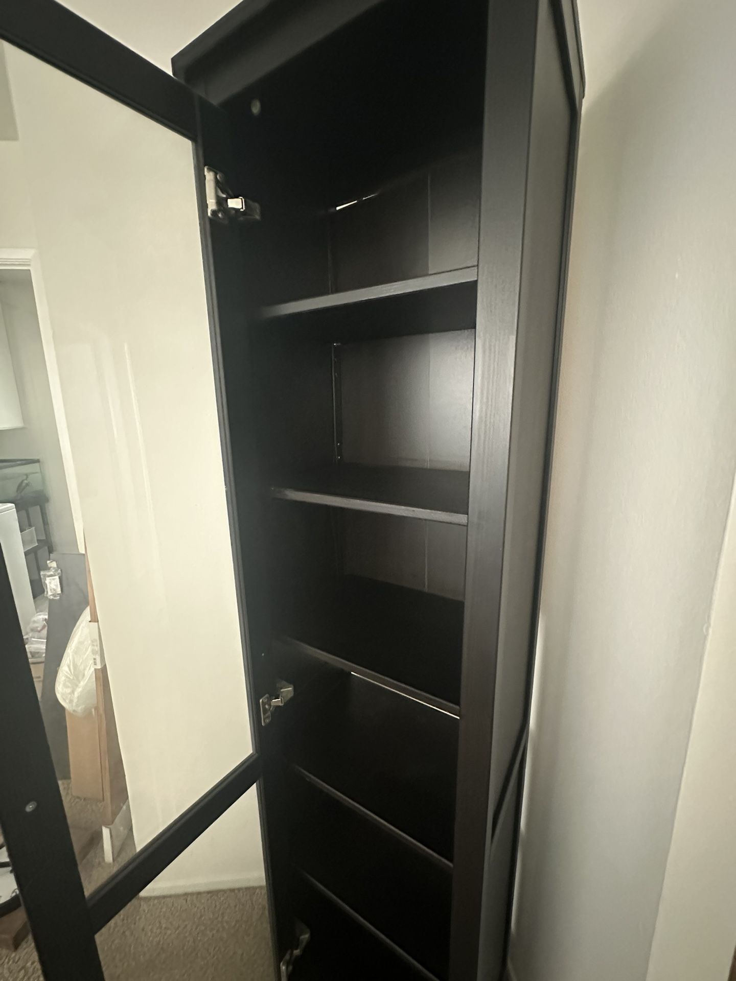 Hemnes IKEA Glass Armoire