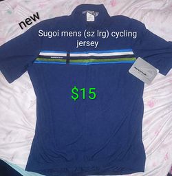 men's sugoi cycling jersey  size (L) Performance athletic wear