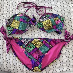 *NEW* Xhilaration Multi-Color Retro Bikini