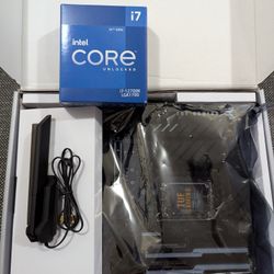 Intel I7-12700k, 32gb DDR4 3600, Asus Z690 Combo