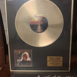 Eva Cassidy Limited Edition Gold Vinyl Record