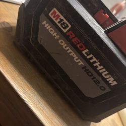 Red Lithium Battery 