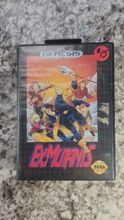 Ex-Mutants Sega Genesis Game