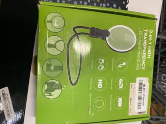 3-in-1 LED Magnifying Glass with Flexible Neck