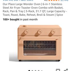 Brand New Our Place Air Fryer Large