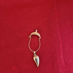 Changeable Necklace Charm/Pendant Holder With Heart Charm