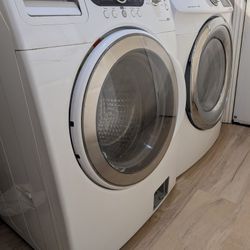 Samsung Washer And Electric Dryer (Hoses, Vent, Power Cord Included)