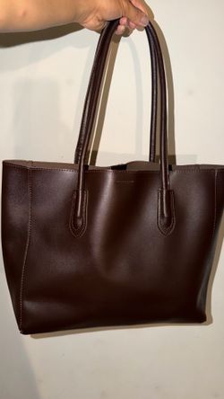 Chocolate brown purse, new