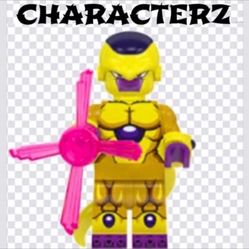 Dragonball Z Gold Frieza Anime Minifigure