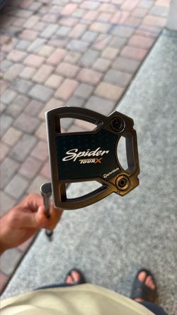 Spider tour x l neck left handed putter 35”