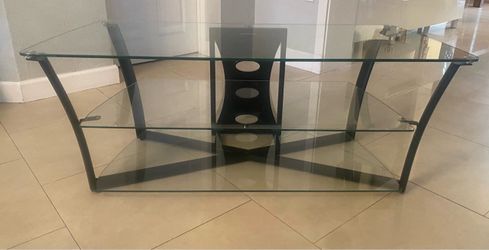 3-Shelf TV Media Stand