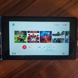 Nintendo Switch w/ Games And Accessories