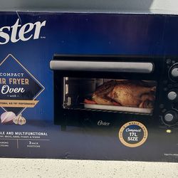 Oster Compact Air Fryer Oven 17L – New Sealed