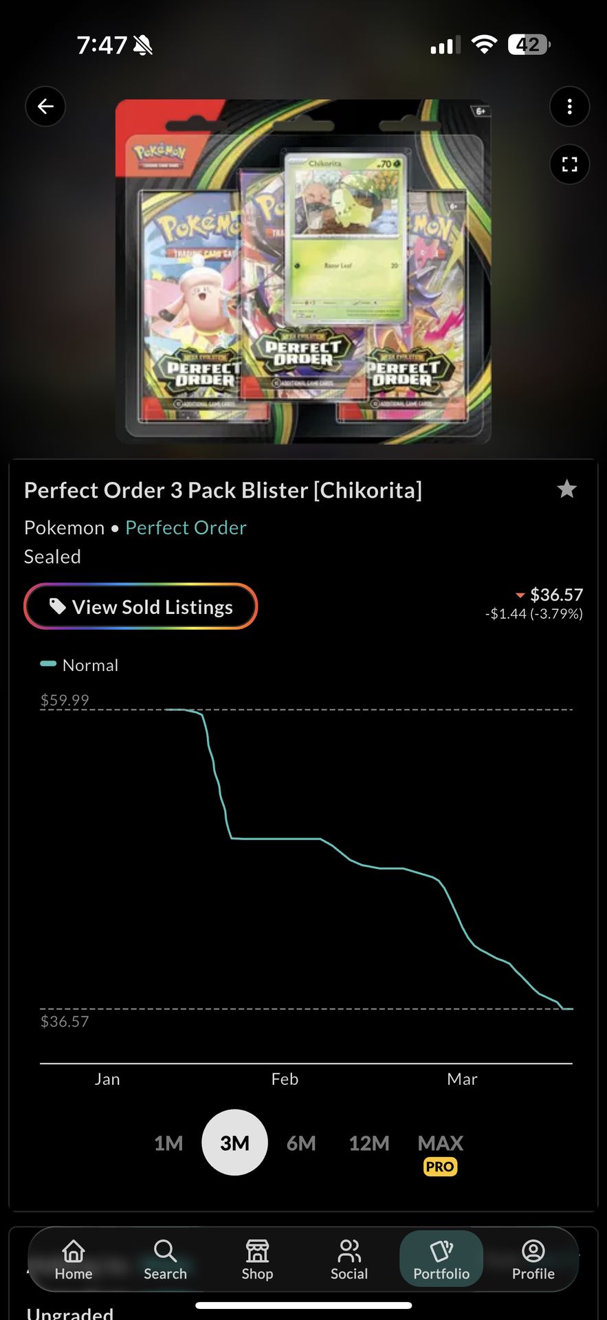 Perfect Order 3 Pack Blister [Chikorital