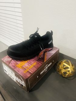Brand New Hoss Steel Toe Shoes