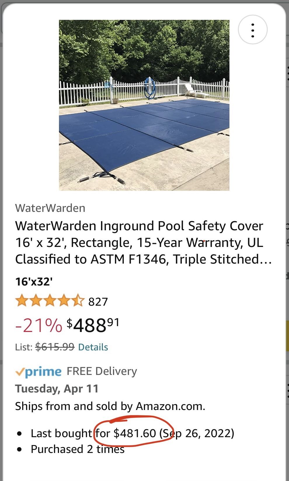 Pool Cover