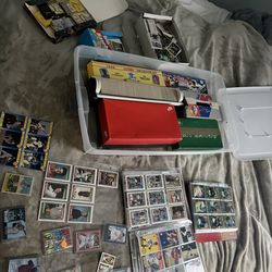 Baseball card collection