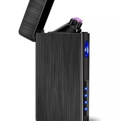 Lighter USB Type C Rechargeable Lighter Flameless Electric Windproof Plasma