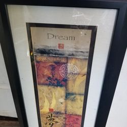 Glass framed Wall Art