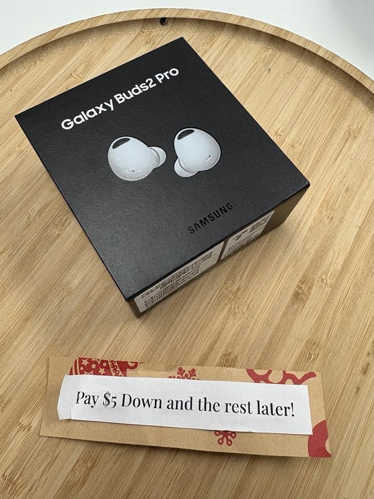 Samsung Galaxy Buds 2 Pro True Wireless Headphones - Payments Available - Pay $1 Down To take It home
