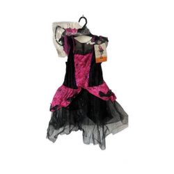 New Girl’s Bat Witch Costume Size 7-8