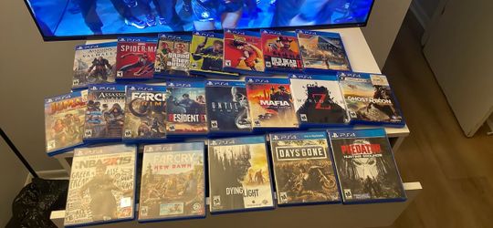 PS4 Games Lot – 20+ Titles