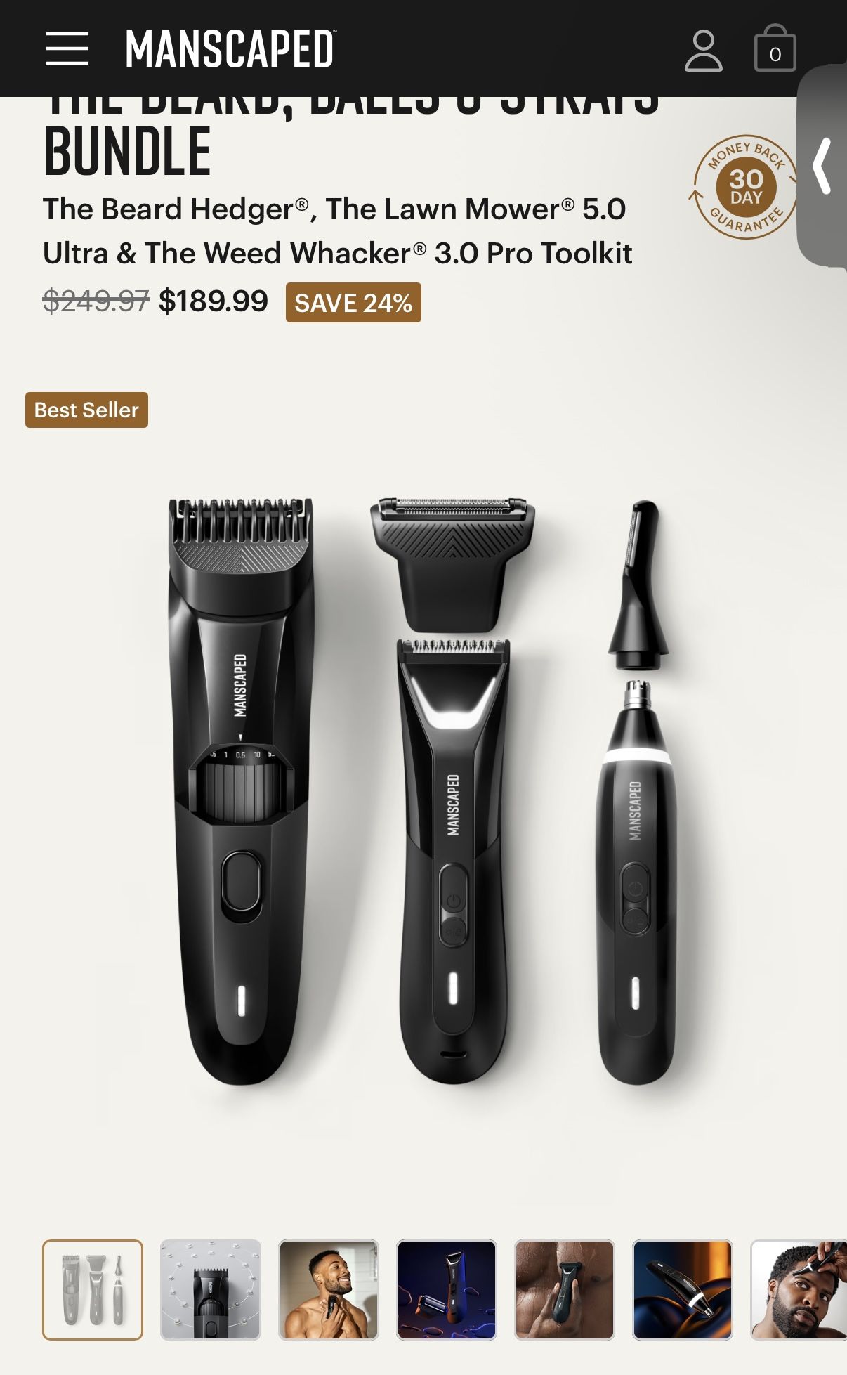 Manscaped 5.0 Bundle