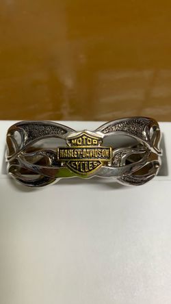 Ladies Harley Davidson Tribal Flame Cuff Bracelet