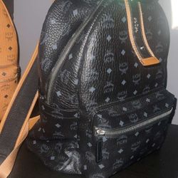 Mcm Black Backpack UK Special Only Drop 