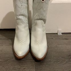 White Cowboy Boots