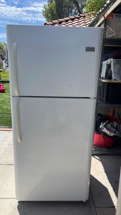 Frigidaire Refrigerator , White color, 30” wide X 68”height X 32” deep