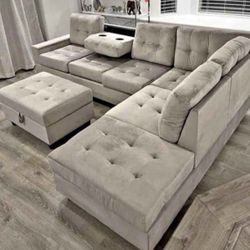 Sectional Sofa With Ottoman Included New Reversible Sode Chaise