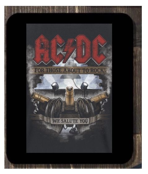 AC/DC Mouse Pad 