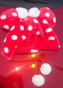 Tokyo disney  minnie fluffy hat
