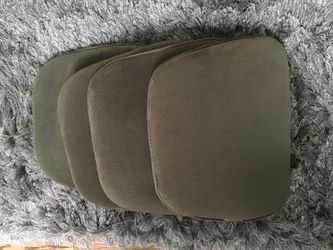 Microfiber (Suede-Like) Chair Pads/ Cushions...Set of 4..."Like New"...