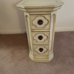 End Table With Drawers