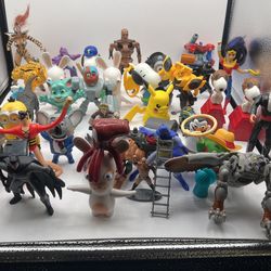 Lot Of Various Action Figures