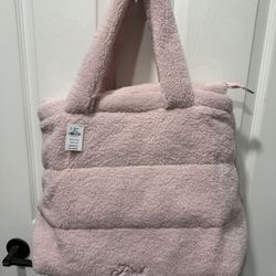 Victoria’s Secret “pink” Fluffy Tote Bag