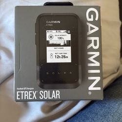 Garmin ETREX SOLAR BRAND NEW IN BOX