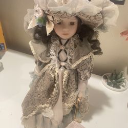 Limited Edition Cathay Depot Collections Porcelain Doll
