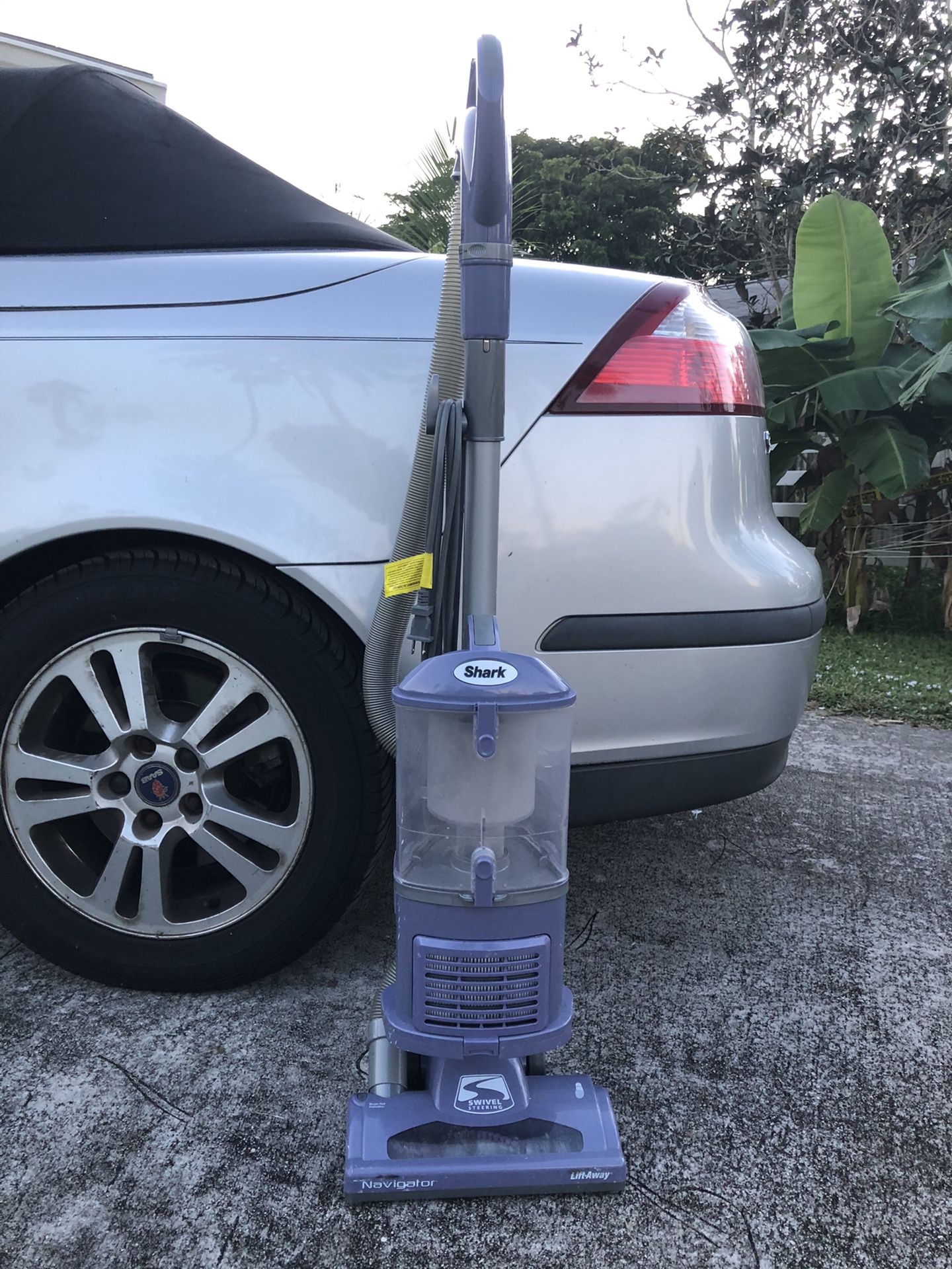 Shark Navigator Upright Vacuum for Carpet and Hard Floor with Lift-A way Handheld HEPA Filter, and Anti-Allergy Seal (NV352), Lavender