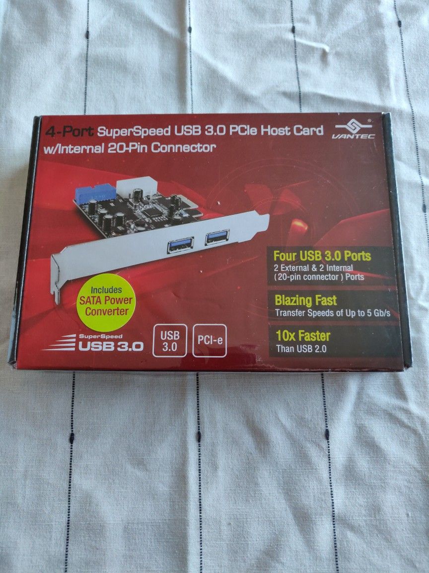 USB 3.0 PCI Express Card